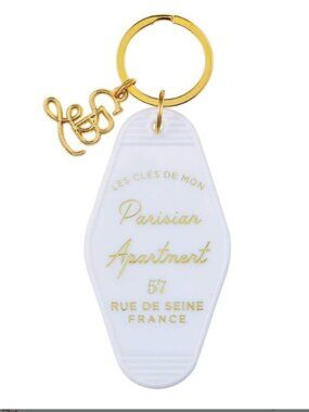 NWT, Vintage Inspired Keychain, Les Cles De Mon Parisian Apartment